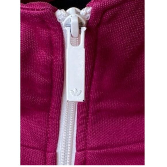 VINTAGE PINK ADIDAS JACKET M - Picture 6 of 6